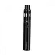 Innokin Endura T18 II starter kit in black, featuring a sleek design, built-in battery, and Prism tank for smooth mouth-to-lung vaping.